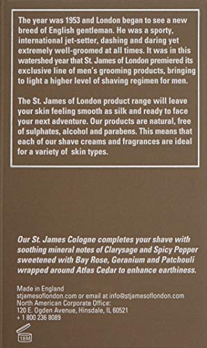 St James of London Cedarwood & Clarysage atomiser spray bottle