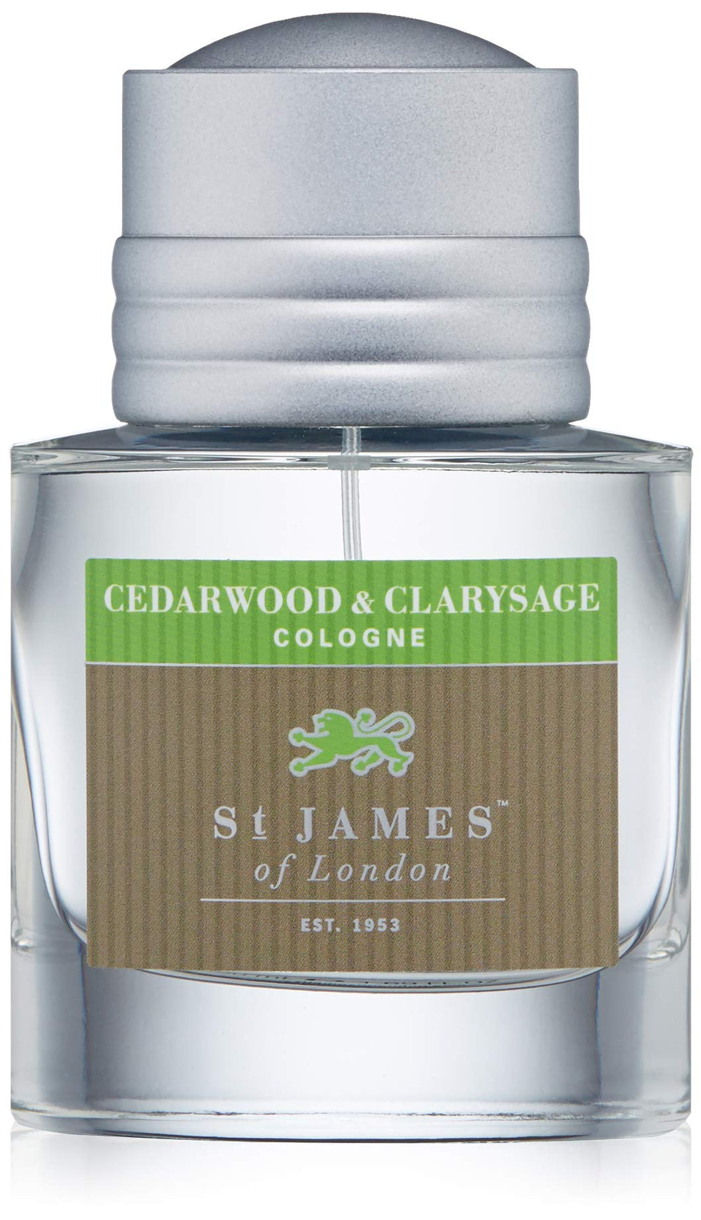 St James of London Cedarwood & Clarysage bottle for daily wear
