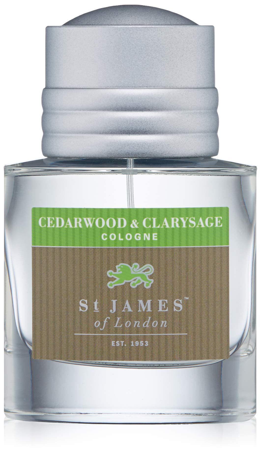 St James of London Cedarwood & Clarysage bottle for daily wear