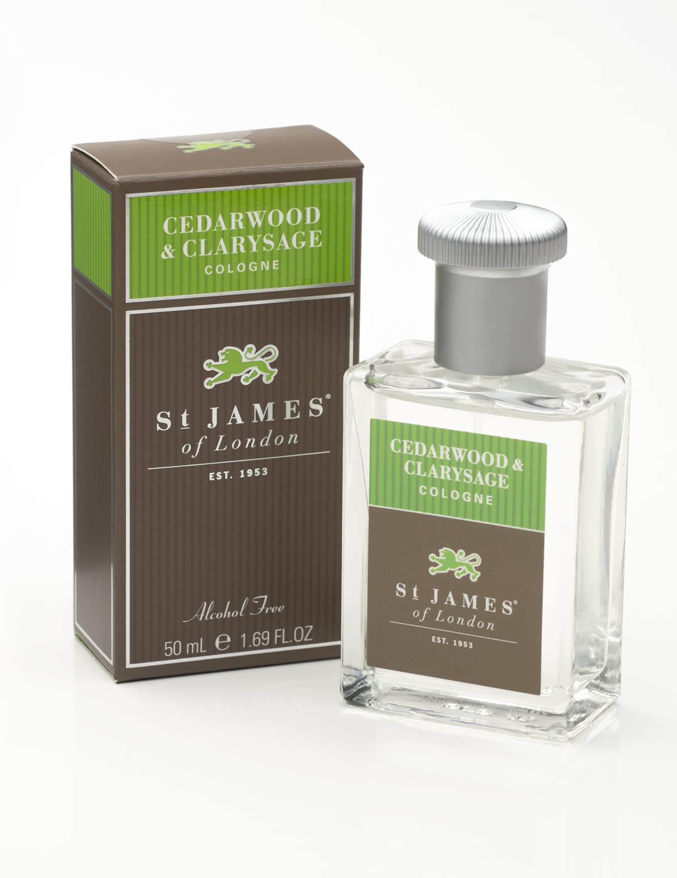 St James of London Cedarwood & Clarysage shaving cream jar for grooming rituals