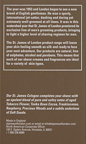 St James of London Tonka & Tobacco Flower blends frankincense and raspberry for resinous fruity warmth