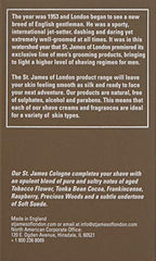 St James of London Tonka & Tobacco Flower blends frankincense and raspberry for resinous fruity warmth