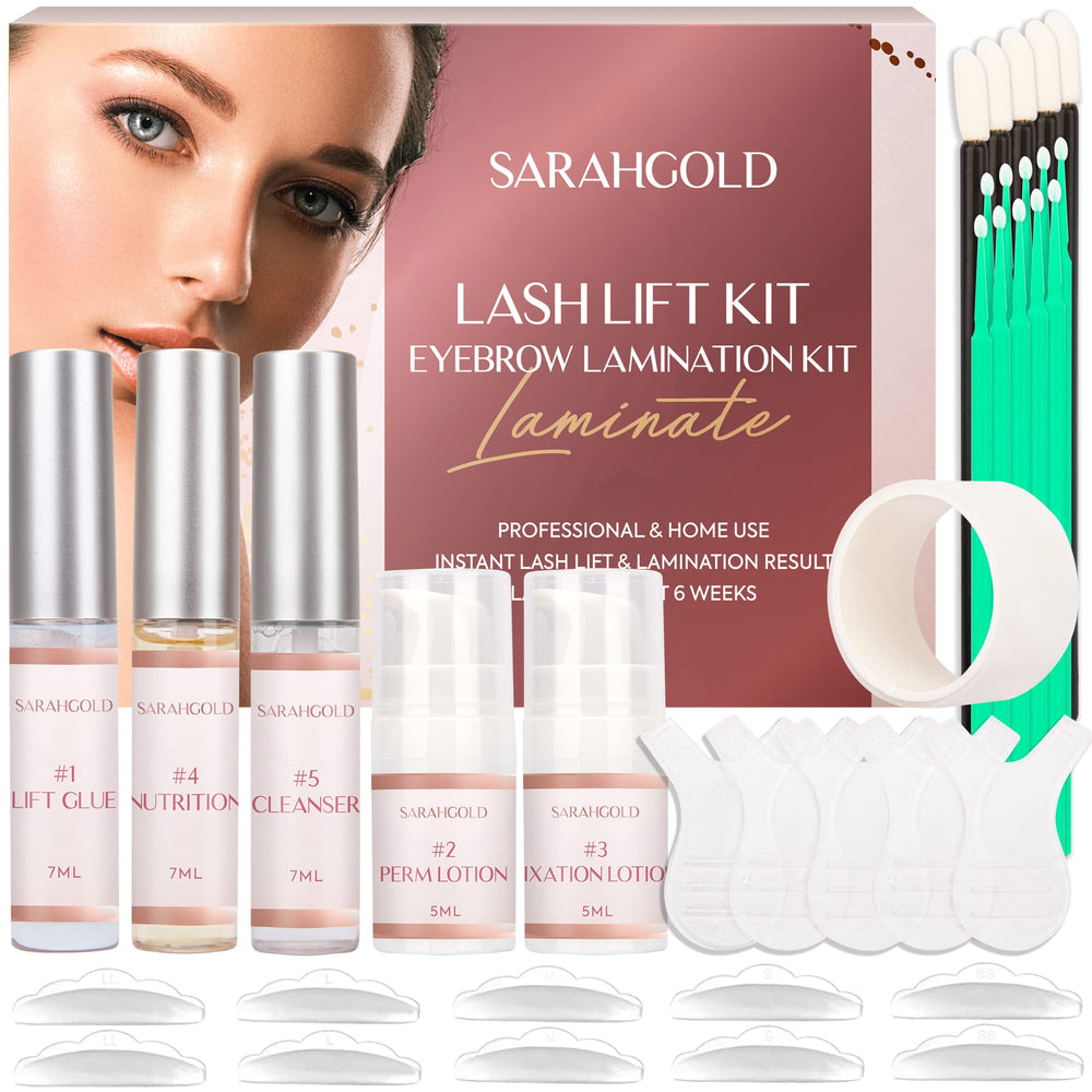 St. Mege lash lift brow lamination kit box for at-home salon results