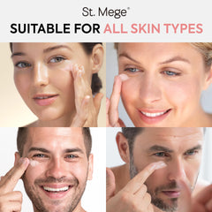 St. Mege skincare routine delivering hydration with gentle lifting