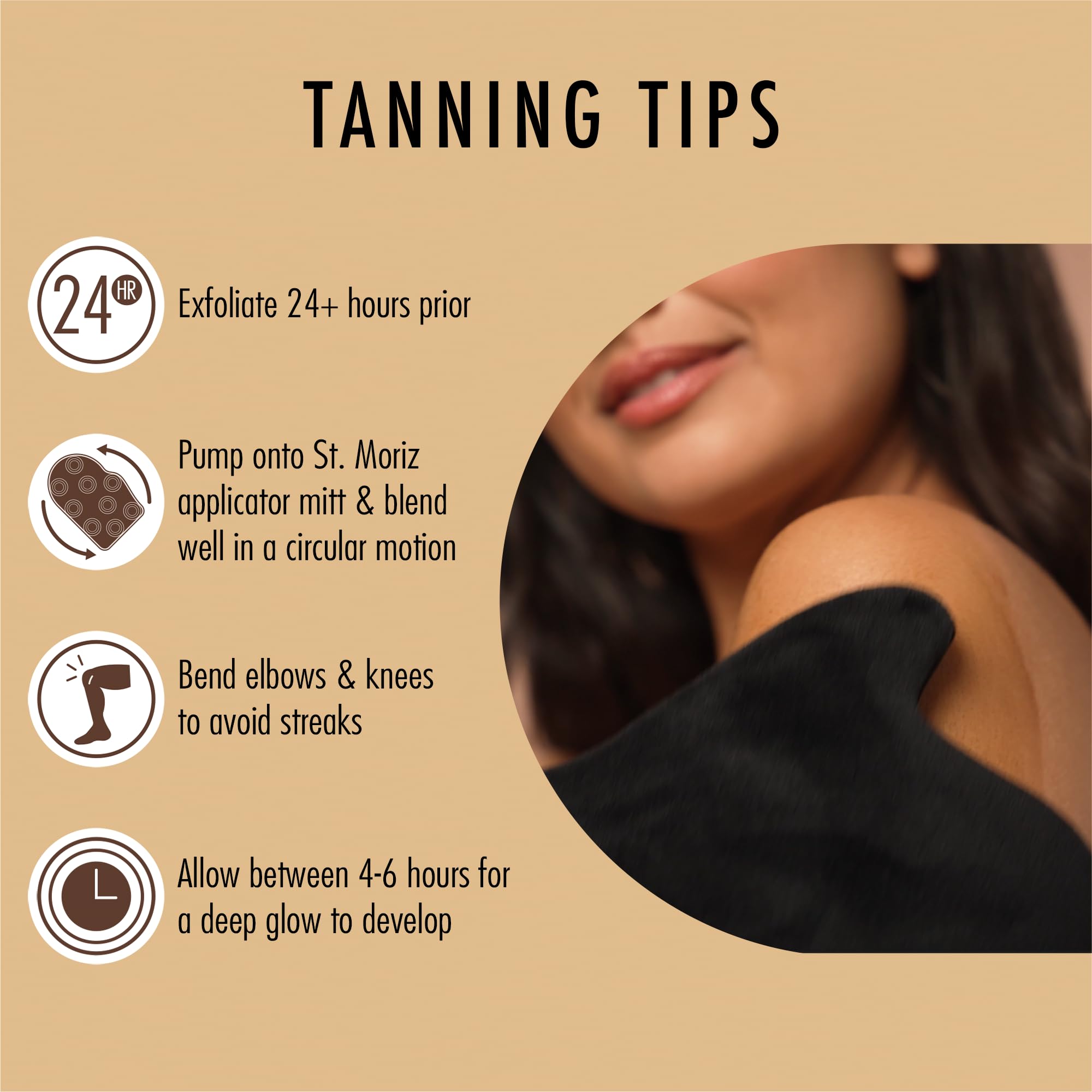 ST. MORIZ fast-drying mousse minimizes transfer for mess-free results