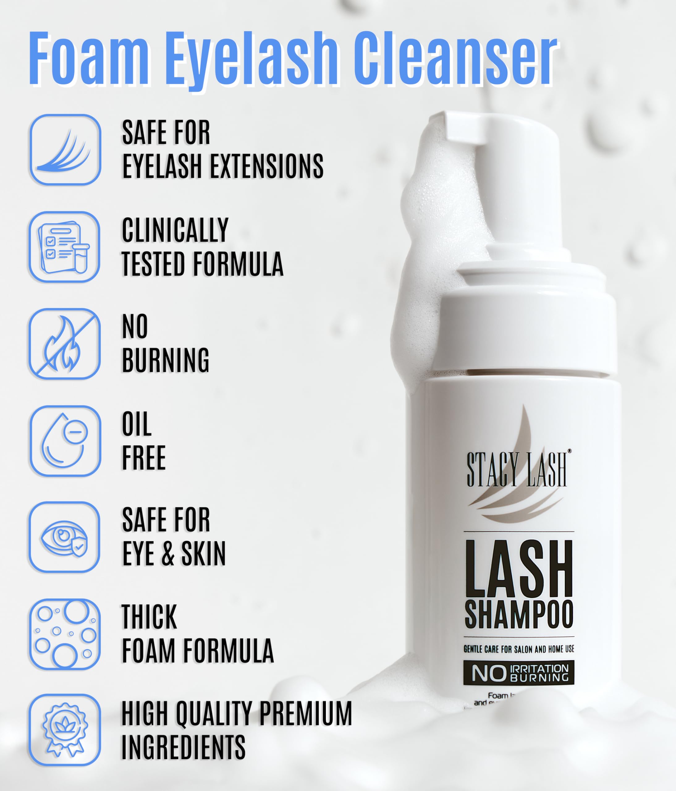 STACY LASH bundle packaging showing premium lash care.