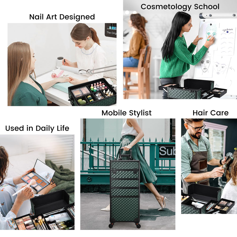 Stagiant versatile salon travel case ideal for studios and events.
