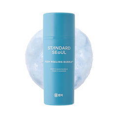 Standard Seoul Deep Clean Bubble Cleanser product shot with bubbles for gentle cleansing