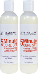 STAR CARE bottle pour for quick styling and easy application