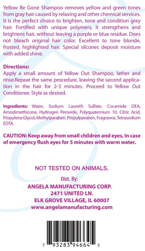 STAR CARE Yellow Be Gone color-safe formula on premium packaging.