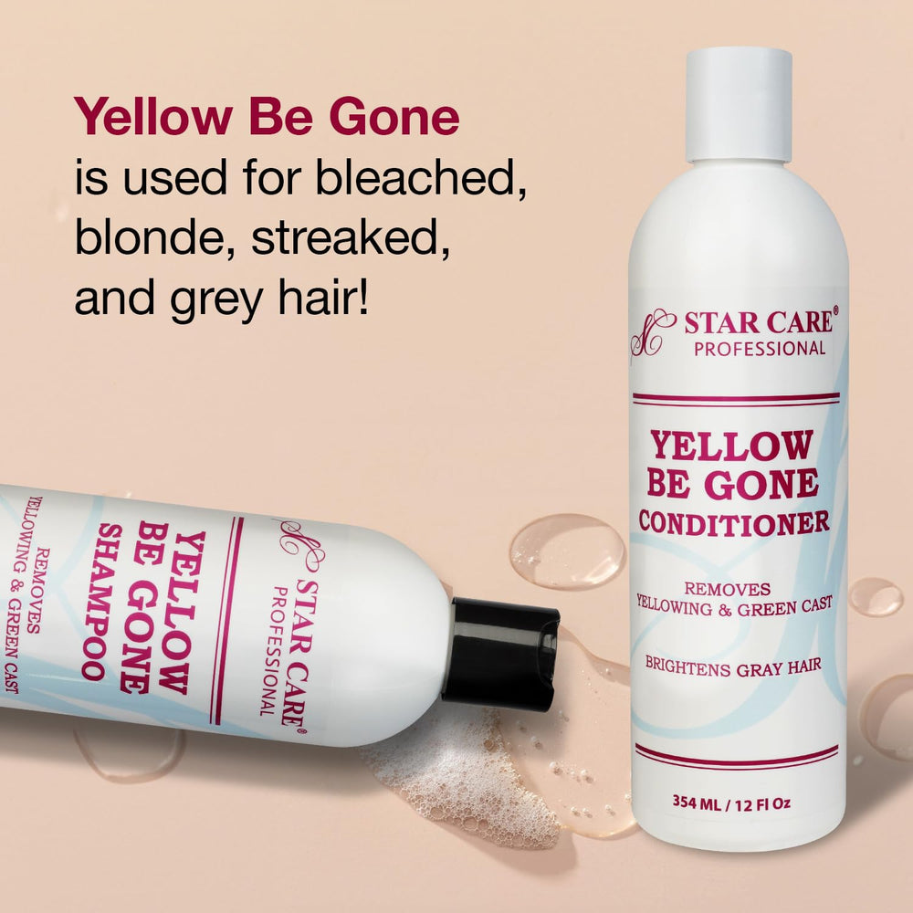 STAR CARE Yellow Be Gone Shampoo tips for color maintenance and brightness