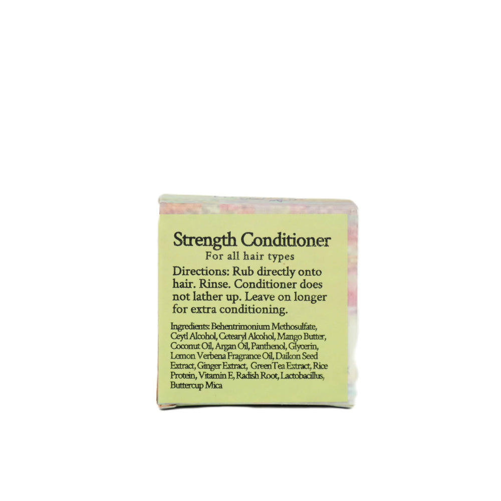 StarBars Lemongrass Verbena ingredients label highlights vegan, sulfate-free formula.