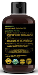 StarDunes Jamaican Black Castor Oil pour shows easy application for scalp and lashes