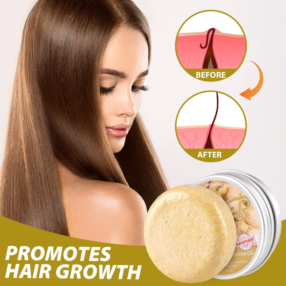 Starhig ginger extract close-up highlights natural cleansing for hair.