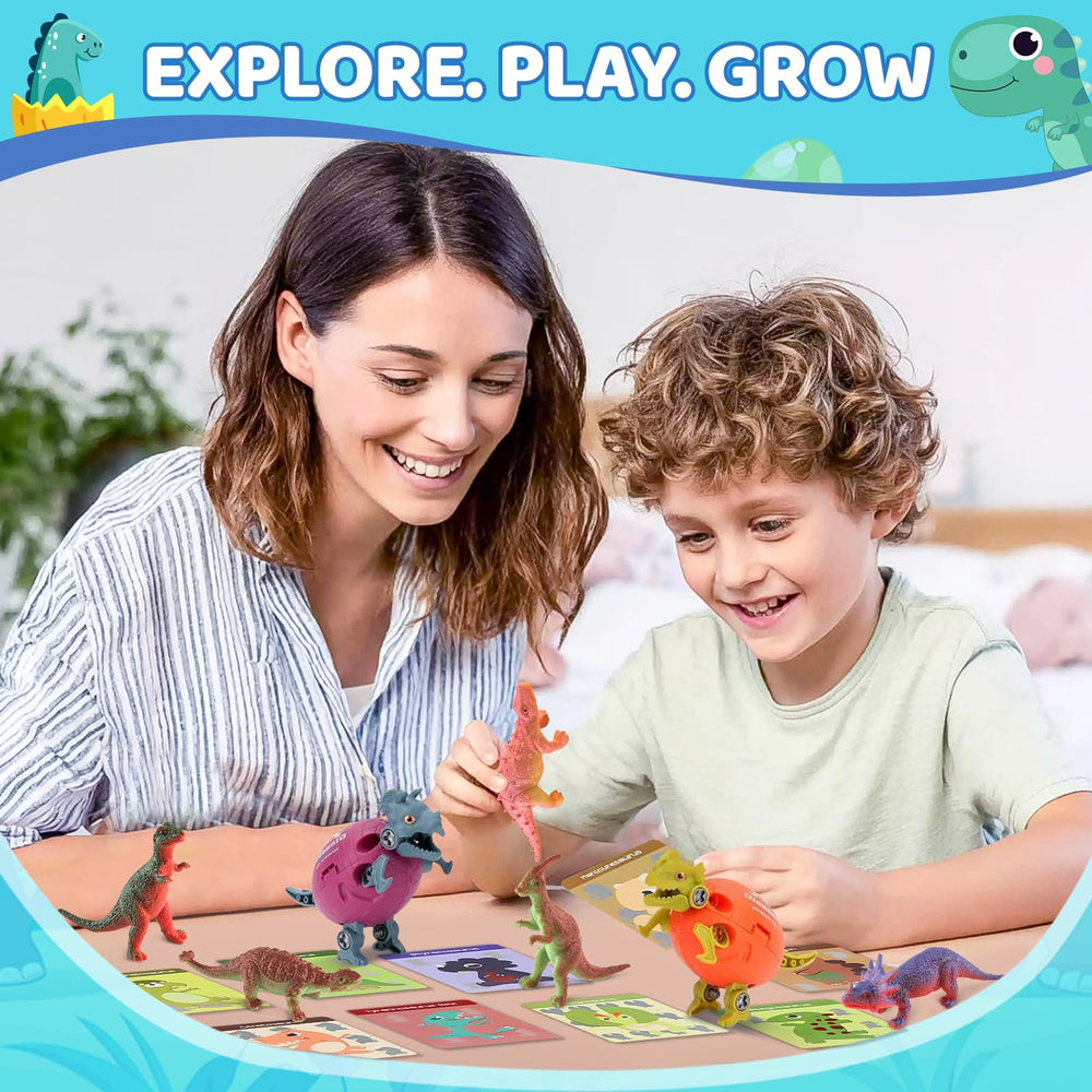 STARYAR bath bombs with educational dinosaur learning cards.