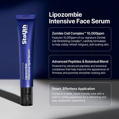 StayUth Wrinkle Spot Serum forehead-application for precise coverage of lines