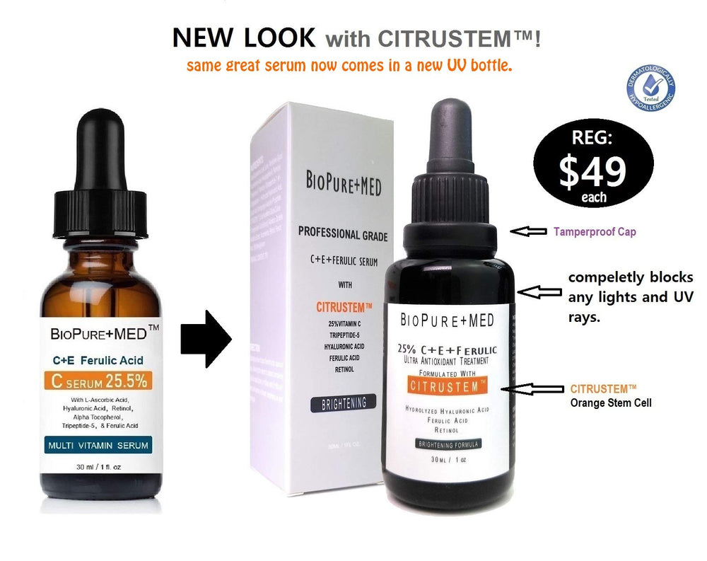 STEMBOTANY BioPureMED serum on skin demonstrates hydration and glow