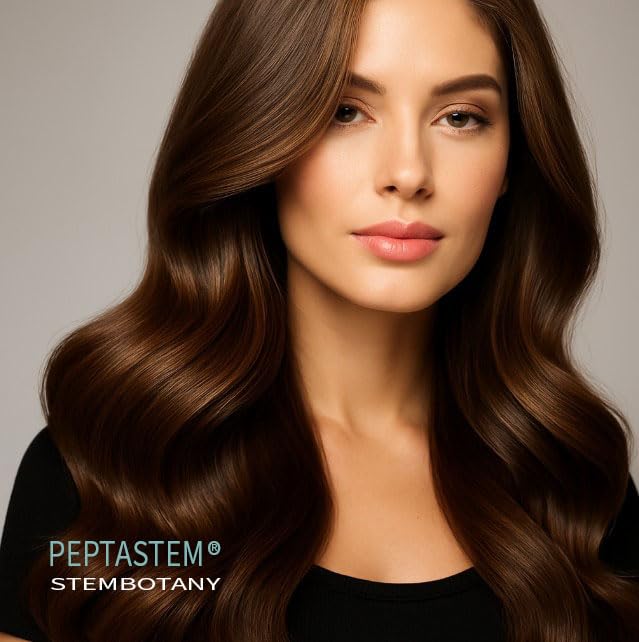 StemBotany texture close-up shows premium natural care free from sulfates and parabens.