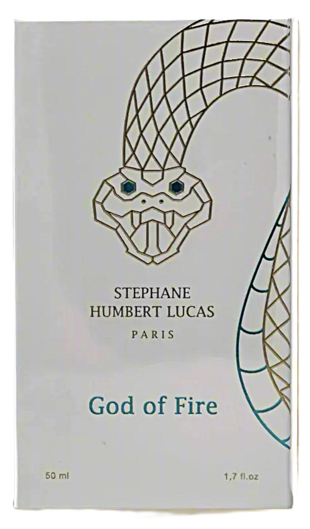 Stephane Humbert Lucas God Of Fire amber musk heart detail suggests lasting warmth.
