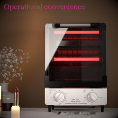 Sterilizer for Nail Tools stainless steel construction resists rust in busy salons.