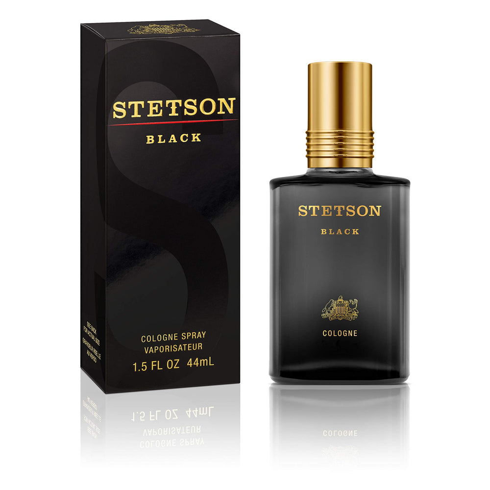 Stetson Black two-pack packaging display ideal for gifting or shared use.