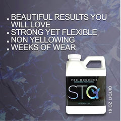 STG primerless application liquid enables faster workflow.