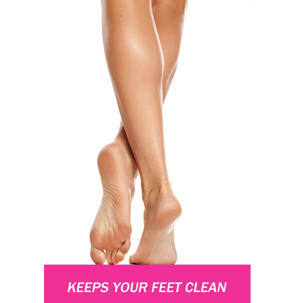 STICKONFEET cardboard foot covers feel sturdy and simple to apply