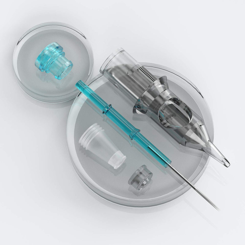 STIGMA Aquamarine Knight medical-grade plastic body for reliability.
