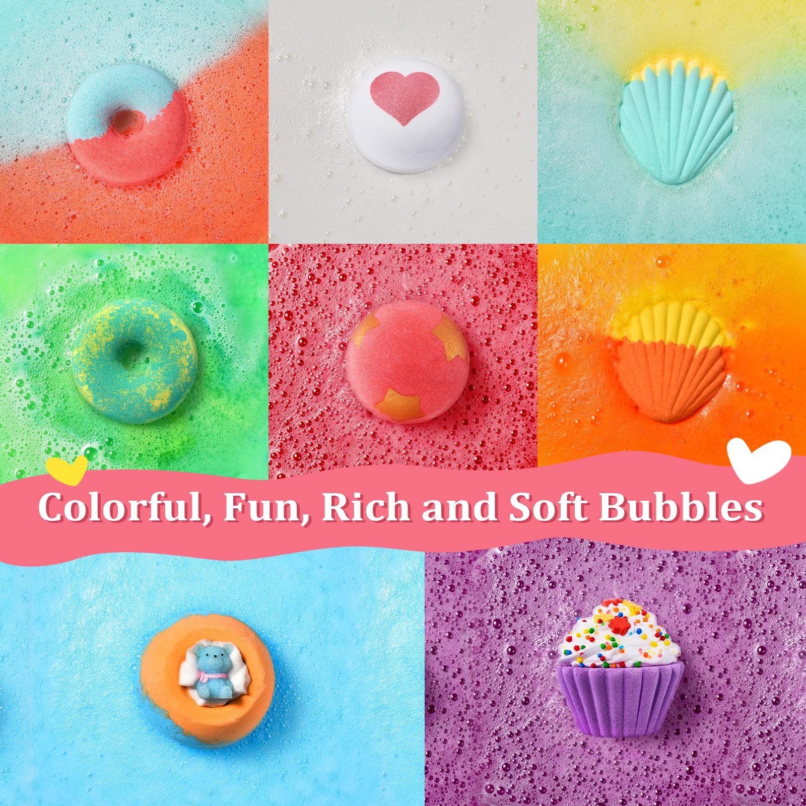 STNTUS INNOVATIONS cupcake-shaped bath bomb adds whimsy and fragrance to routine
