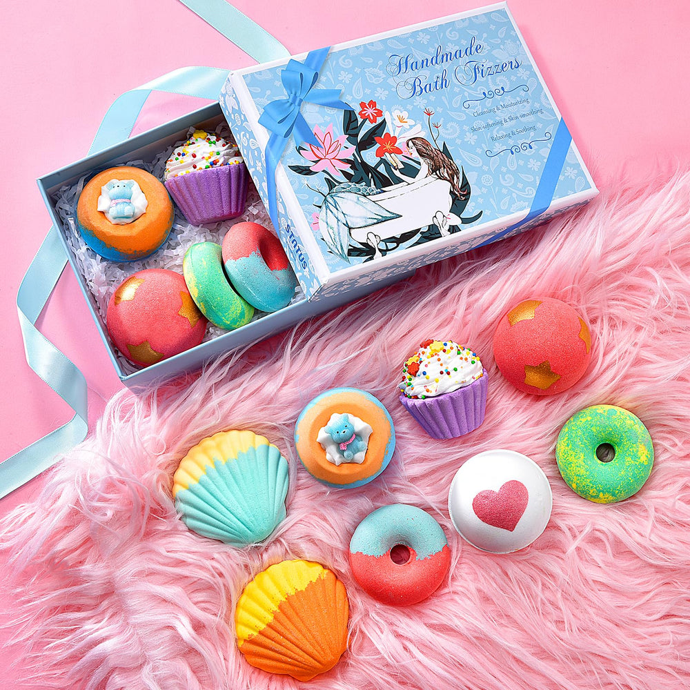 STNTUS INNOVATIONS heart-shaped bombs present a gift-ready aromatic option