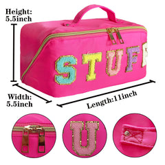 STOMKIRE Travel-ready pouch, versatile use from cosmetics to accessories.