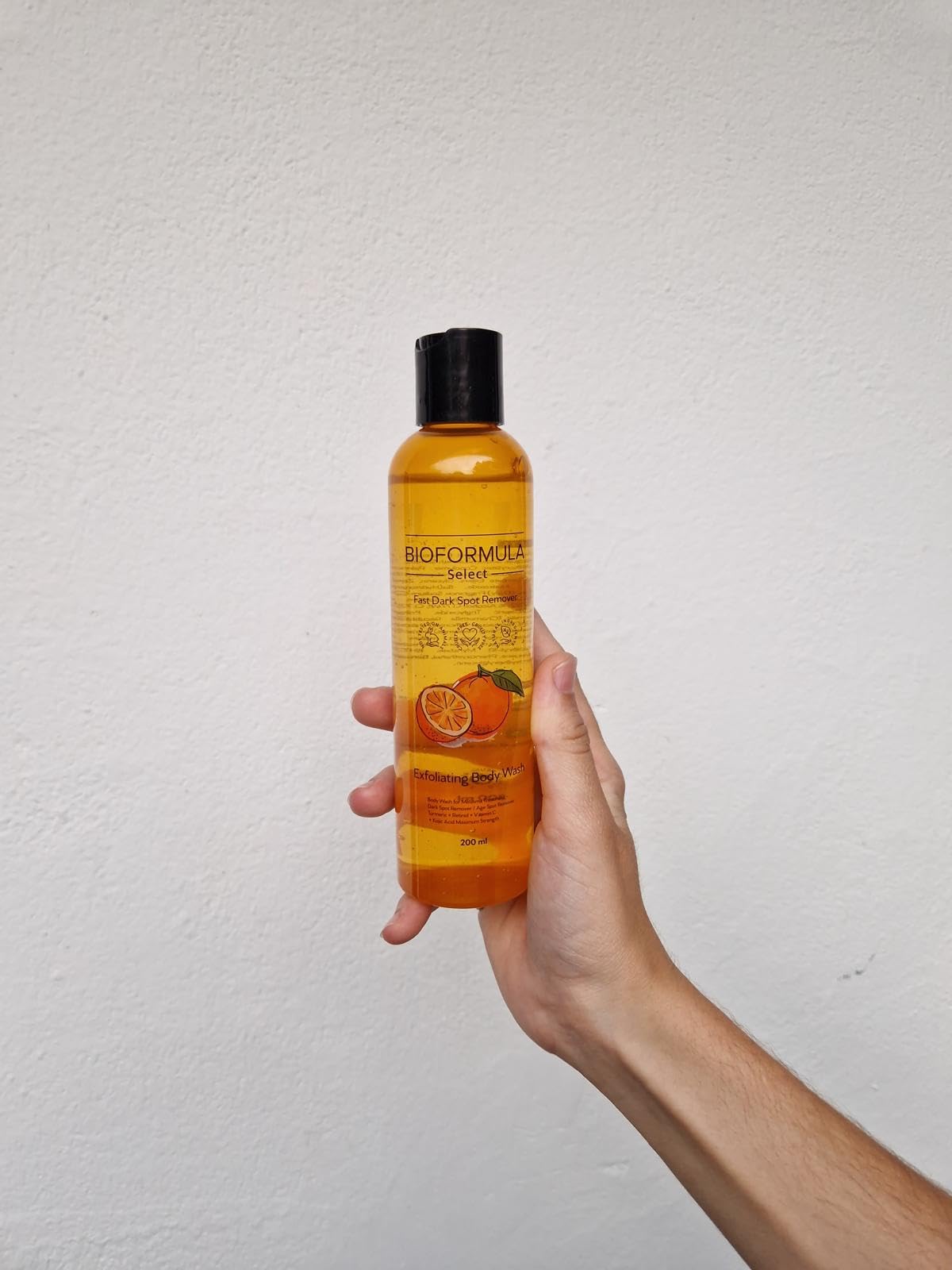 Stop Guessing BioFormula Select wash-pour illustrates easy daily routine usage