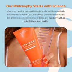 Straand Crown Boost ylang-ylang ingredient close-up