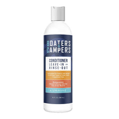 Stream2Sea bottle pour demonstrates travel-ready reef-safe conditioner.