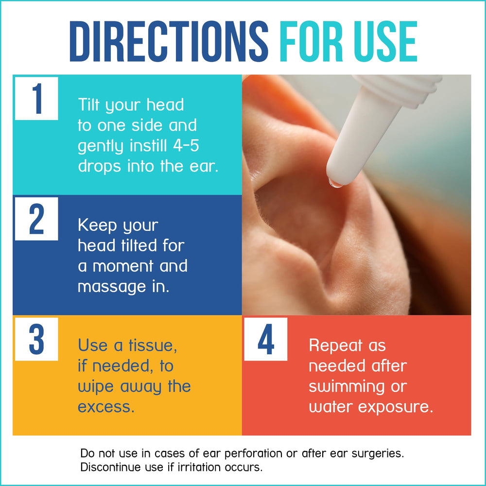Poolside or beach-ready Stream2Sea ear rinse for water activity days