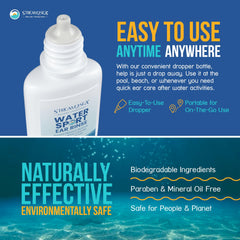 Swimmer uses Stream2Sea ear rinse to care for ears after a swim