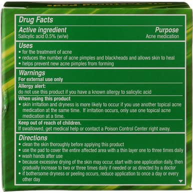 Stridex alcohol-free pads designed for daily acne prevention.