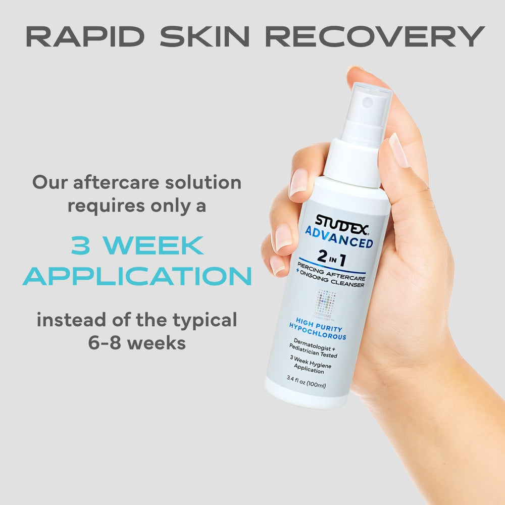 Studex Advanced 2-in-1 aftercare dermatologist-tested patch