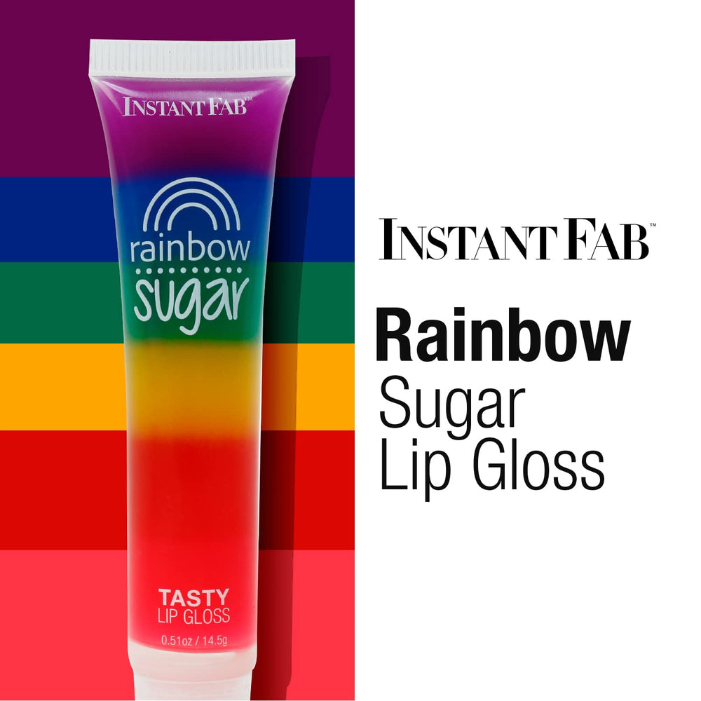 STUDIO LIMITED Rainbow gloss tubes apply smoothly for comfortable wear.