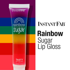 STUDIO LIMITED Rainbow gloss tubes apply smoothly for comfortable wear.