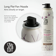 STYLE EDIT fast-drying formula prevents flaking and staining clothes.
