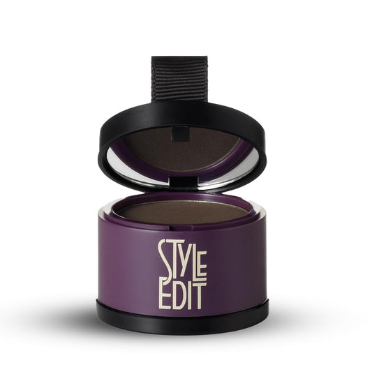 Style Edit Precision Sponge Applicator targets roots for precise, mess-free application.