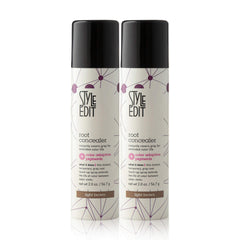 STYLE EDIT Root Concealer Spray Bottle delivers quick, salon-quality root coverage.