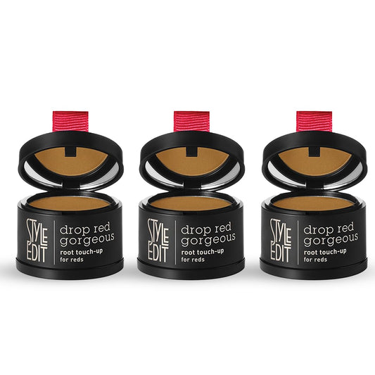 Style Edit Root Touch Up Powder compact pack 3 for easy on-the-go root coverage