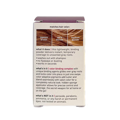 Style Edit Root Touch Up Powder swatches Light Brown shade for seamless blending.