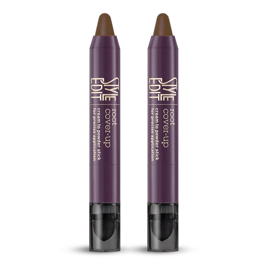 STYLE EDIT Root Touch Up Stick compact design for on-the-go gray coverage.