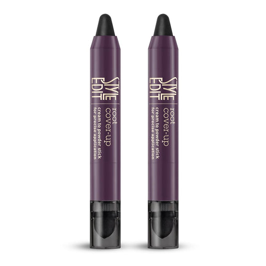 Style Edit Root Touch Up Stick packaging enables portable on-the-go root touch-ups.