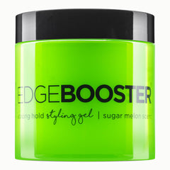 Style Factor EDGE BOOSTER bottle showing alcohol-free gel for flexible hold.