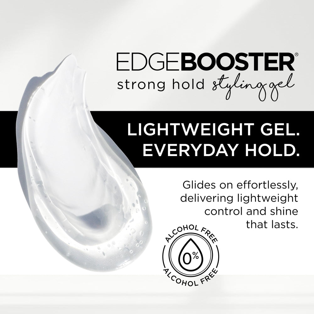 Style Factor EDGE BOOSTER used on braids for long-lasting control.
