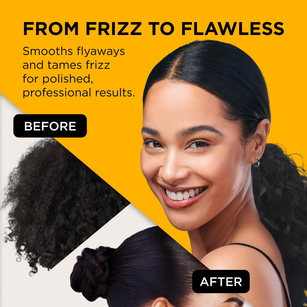 Style Factor EDGE BOOSTER frizz-control in humid conditions.